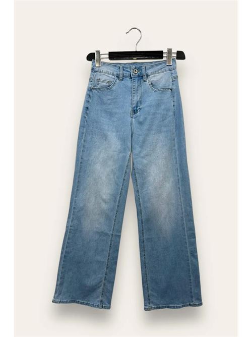 Jeans a palazzo con cucitura particolare LOVEme | TD-10710/Blue Jeans